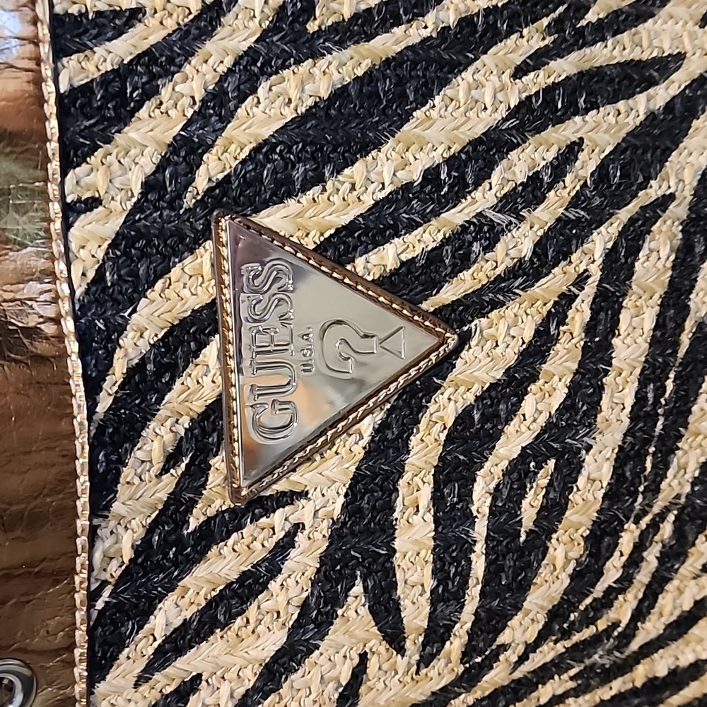 Guess zebra bag